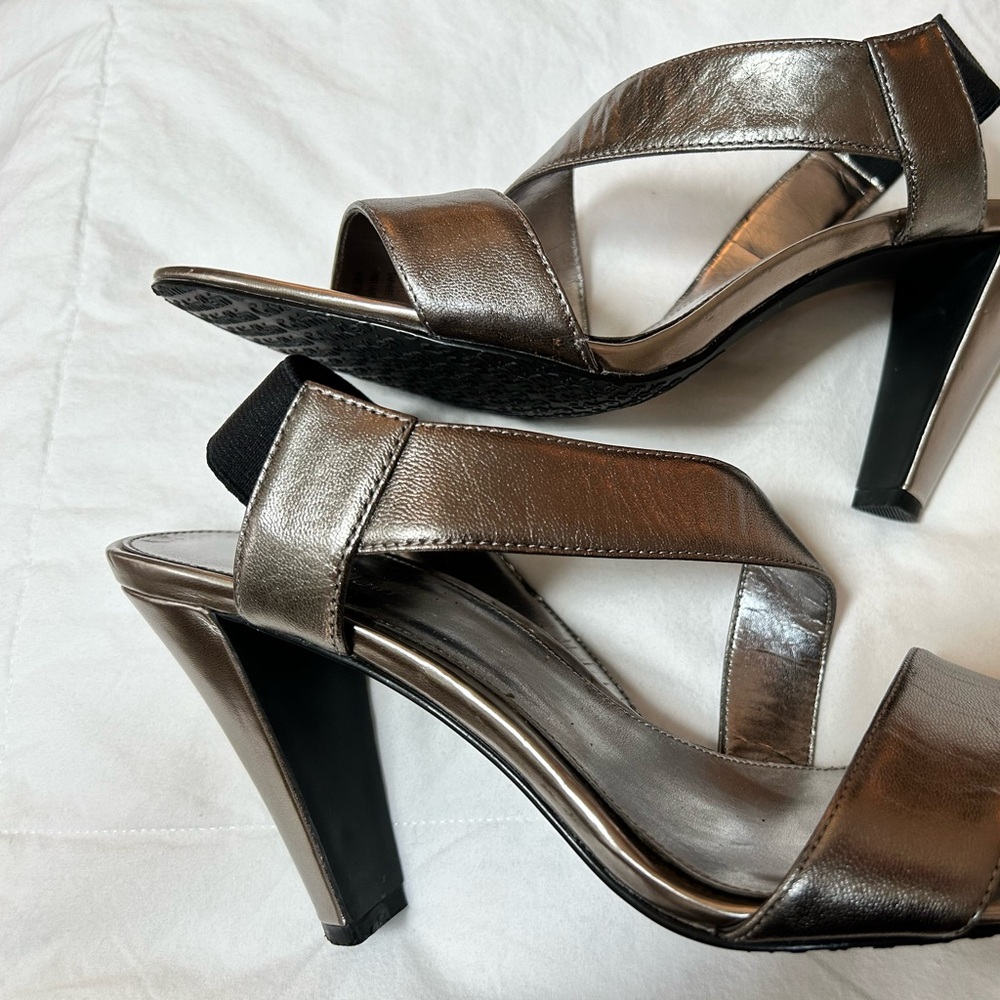 Calvin Klein Silver Sandal 8M